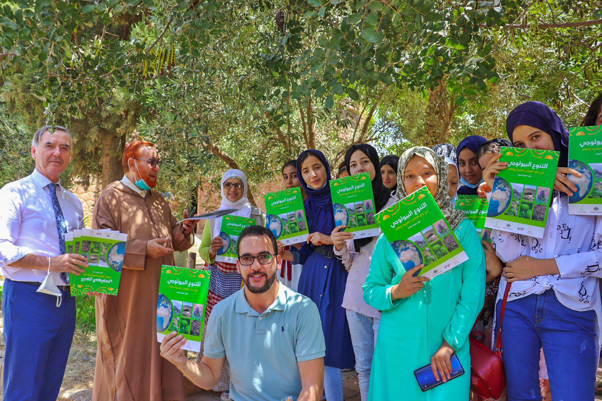 Dar taliba girls receive a new educational resource and a special visitor!